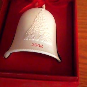 Hallmark porcelain bell
